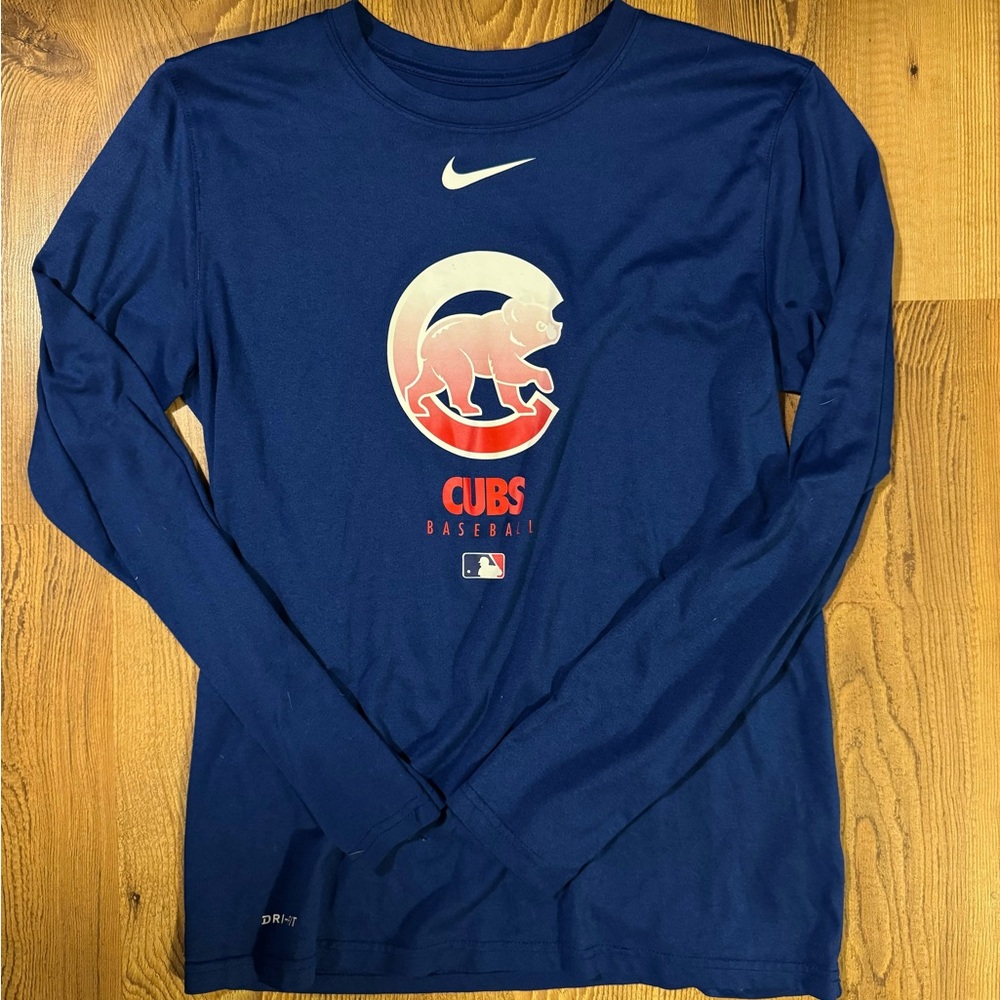 Nike Chicago Cubs Long Sleeve Tee